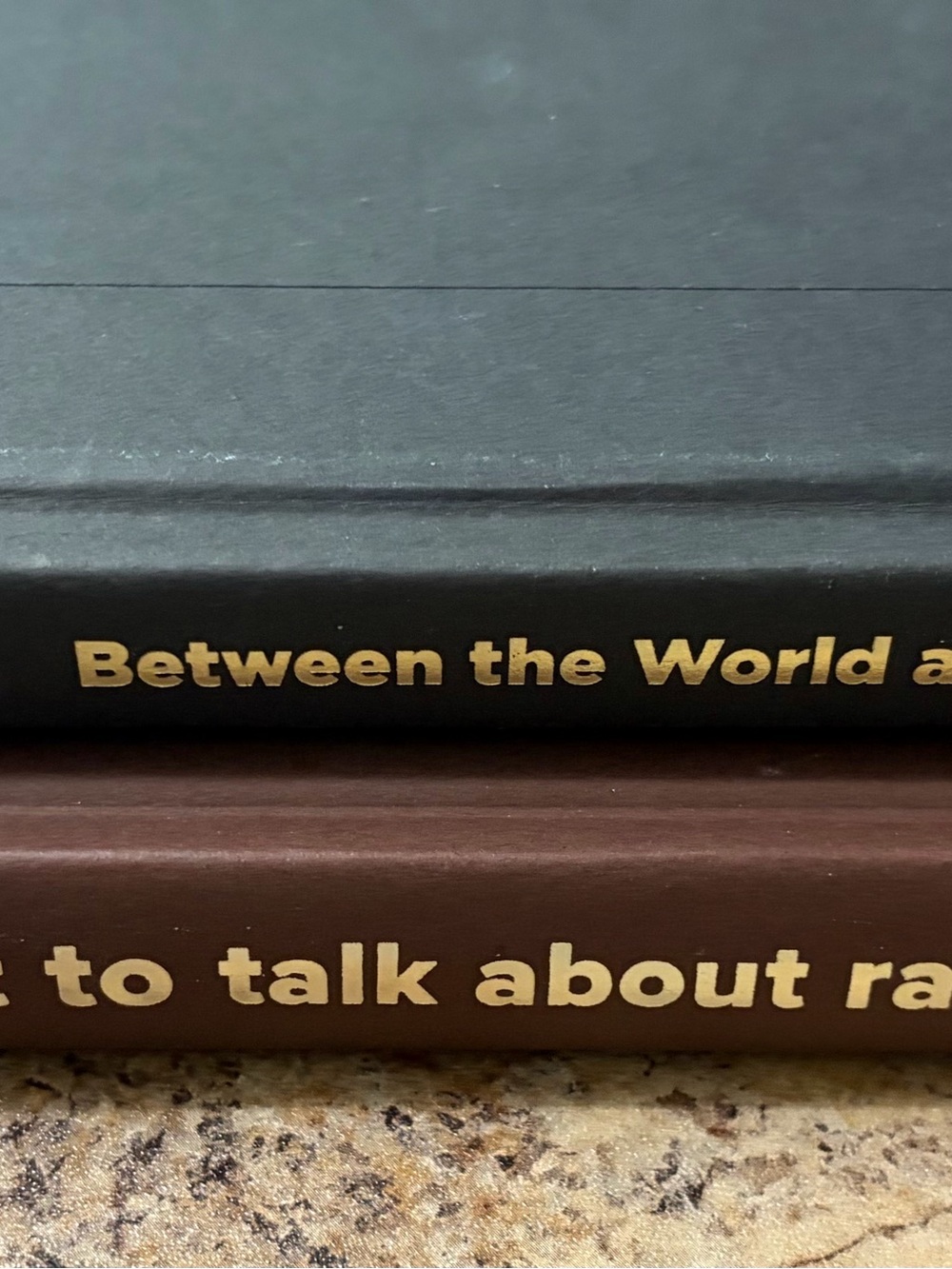 Set of x2 Books - “Between the World & Me” + “So You Want to Talk About Race”